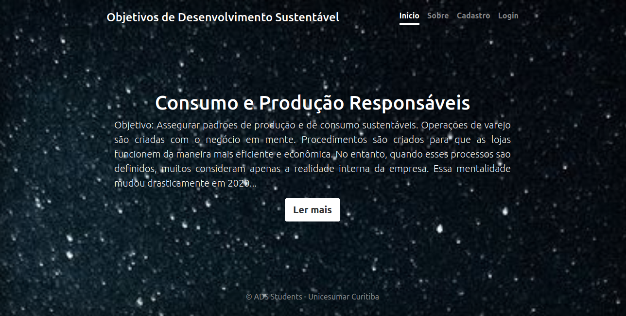 Consumo Sustentável